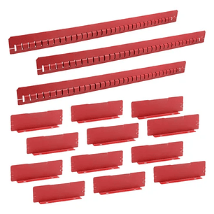 Juego de separadores de gaveta 10