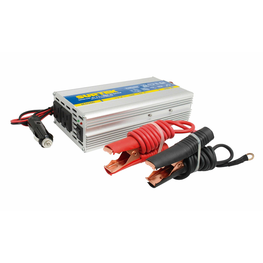 INVERSOR DE CORRIENTE DC AC 12 V 500 W 1