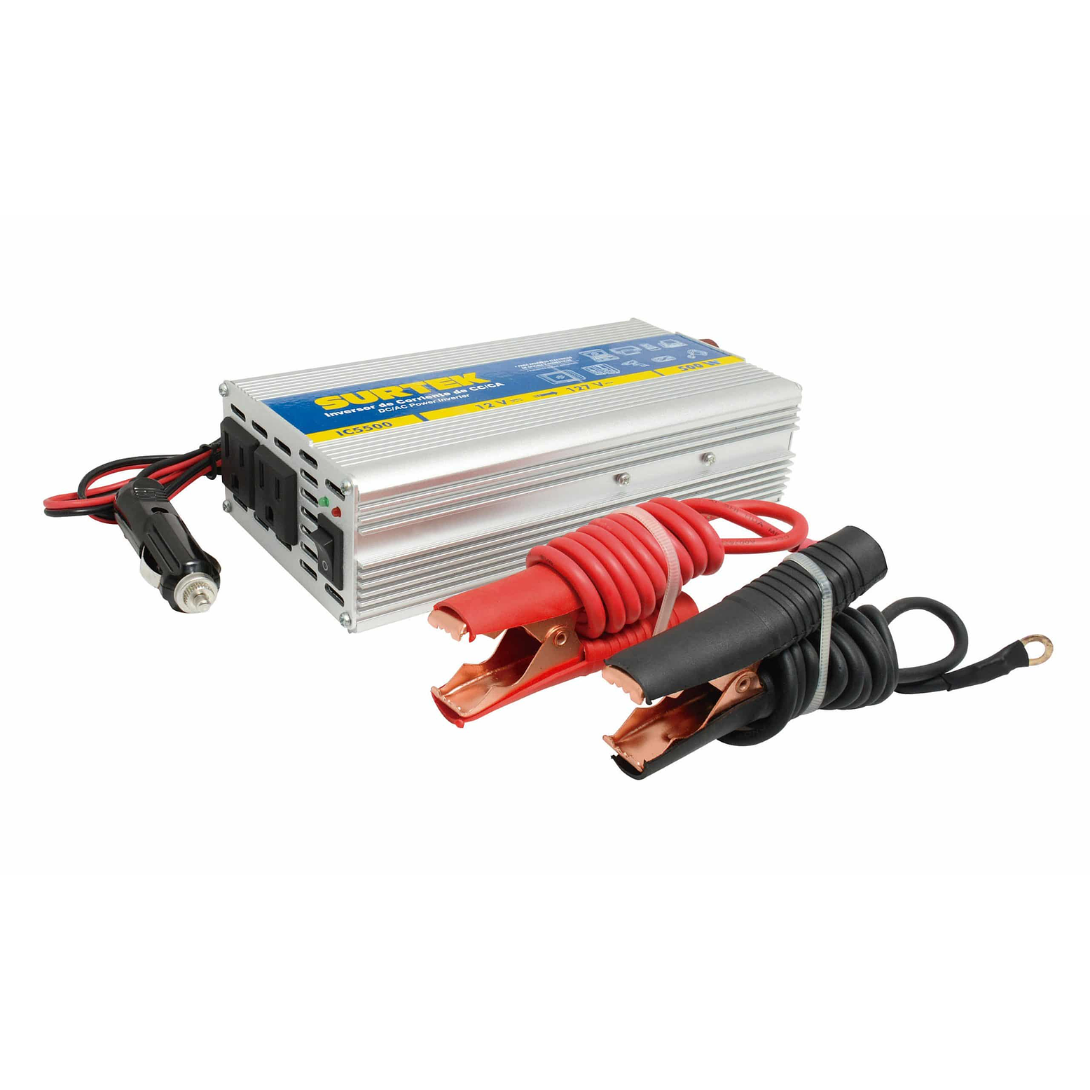 INVERSOR DE CORRIENTE DC AC 12 V 500 W 1