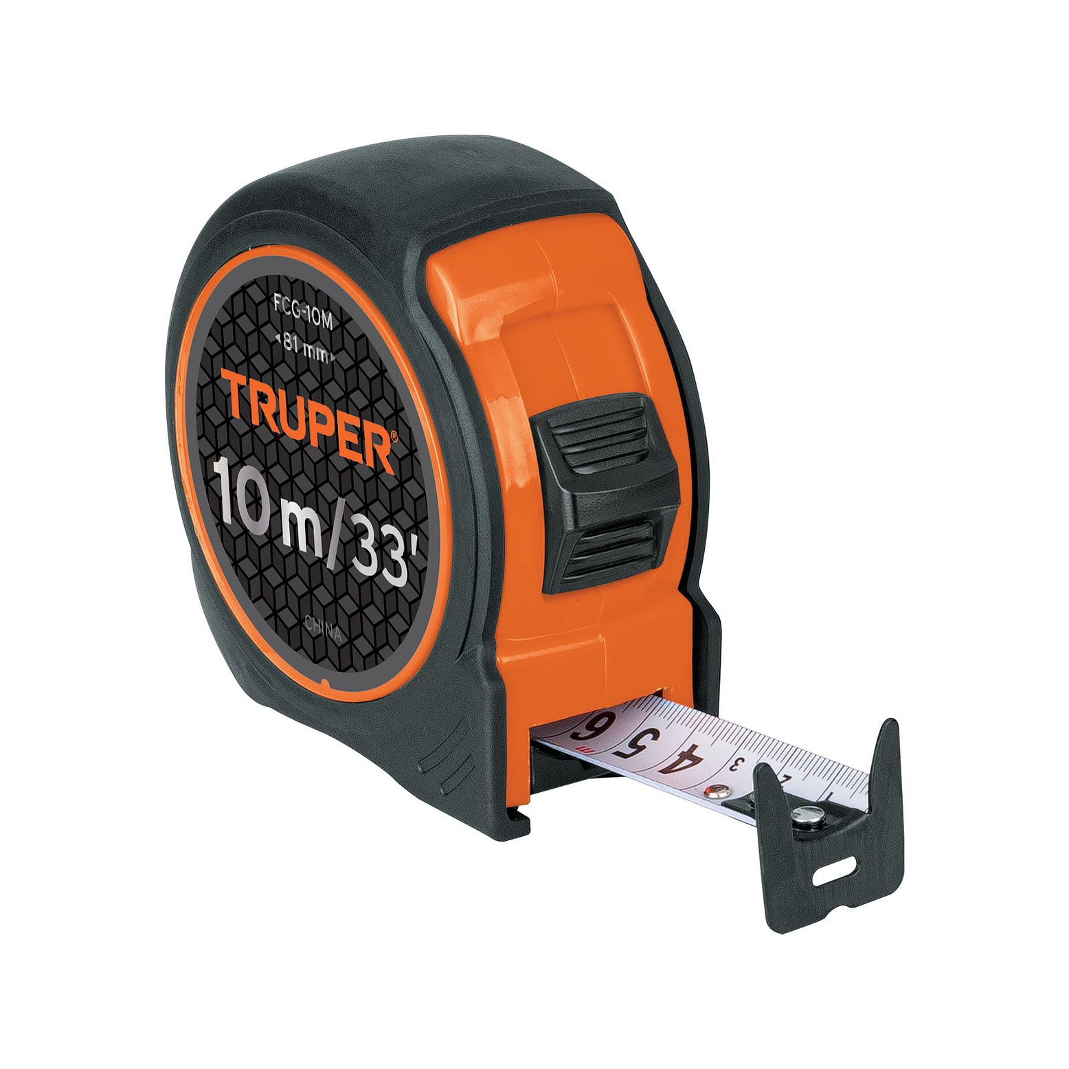 FLEXOMETRO COMPACTO 10 MTS CON GRIP 25 MM 1