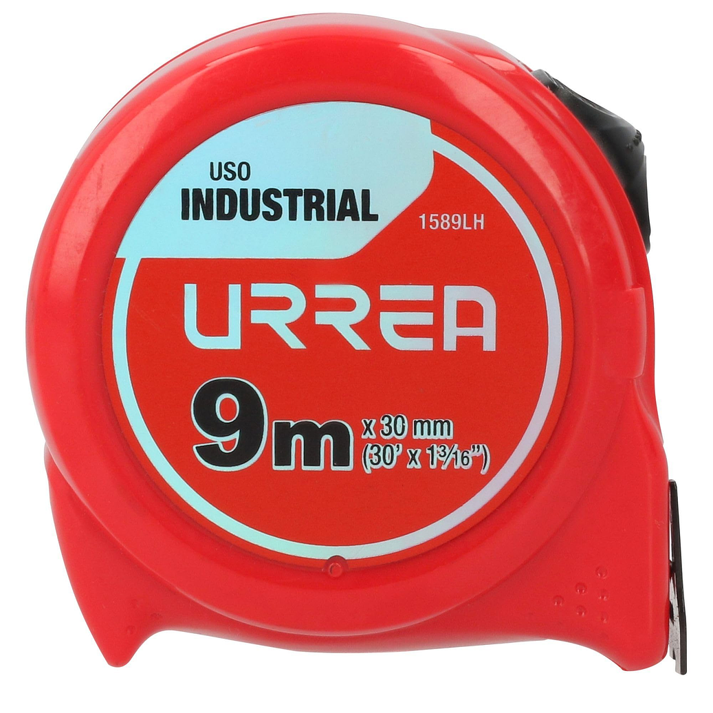 Flexómetro con carcasa de plástico 9 m x 30 mm granel 1