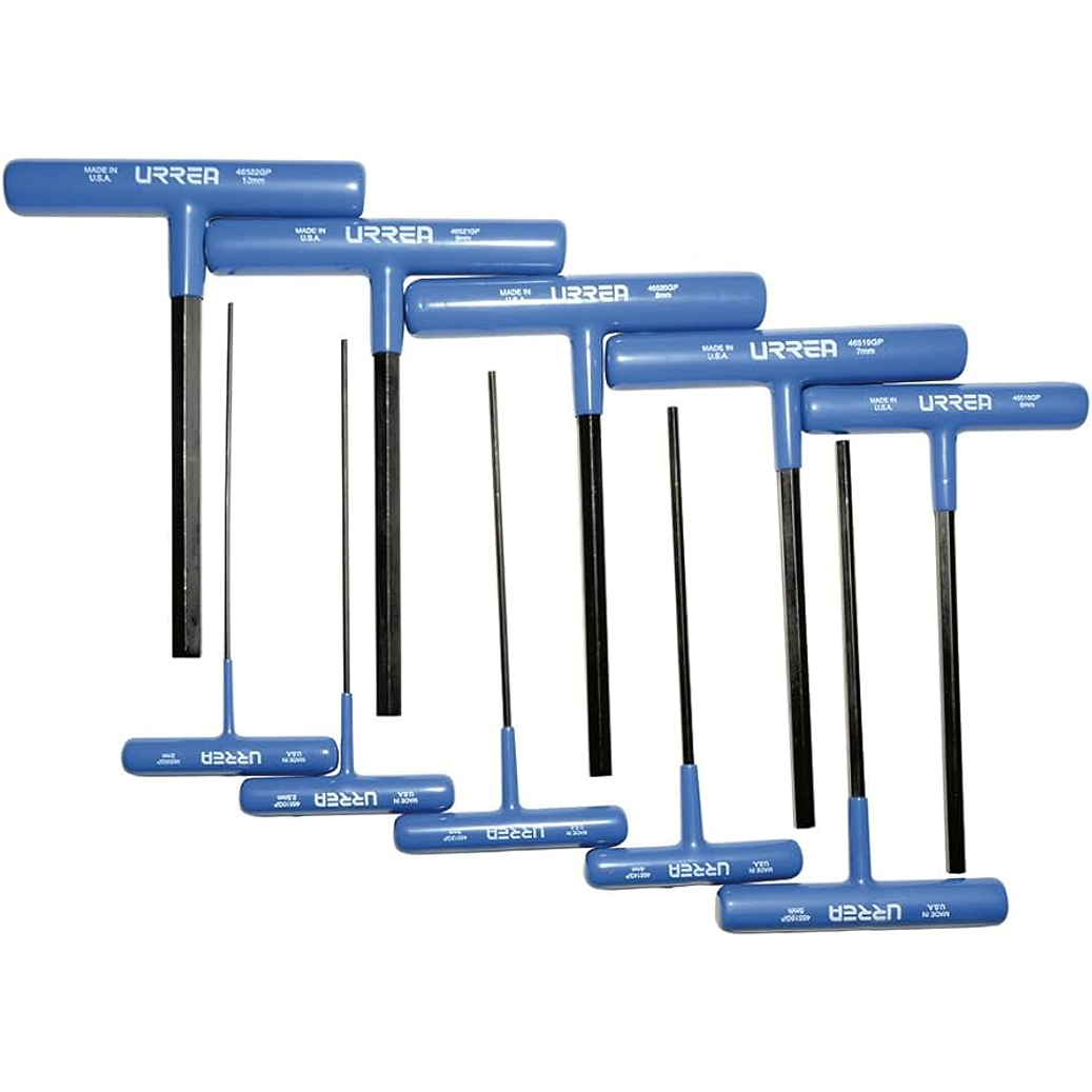 Juego de llaves hexagonales cortas tipo 