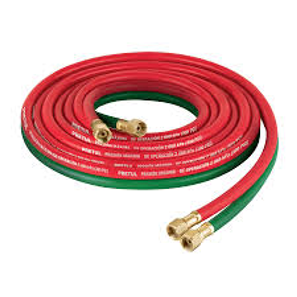 MANGUERA CUATA REFORZADA ROJA Y VERDE 1