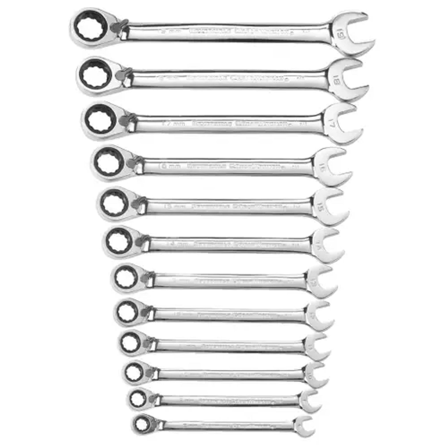 JUEGO DE LLAVES COMBINADAS ESTANDAR Y MILIMETRICO 12 PIEZAS 1