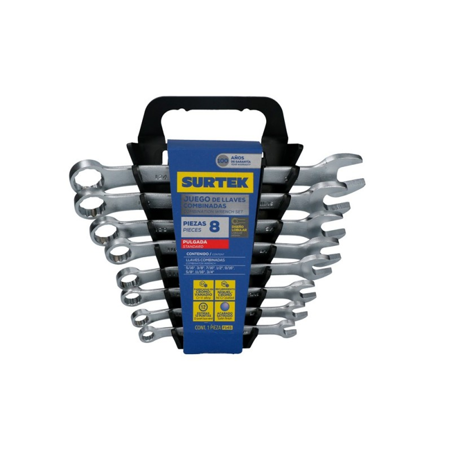 LLAVE COMBINADA METRICA 12 PUNTAS 11 MILIMETROS 1