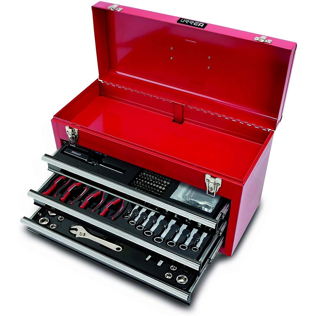 Juego combinado de herramienta en caja metálica, 178 piezas 1