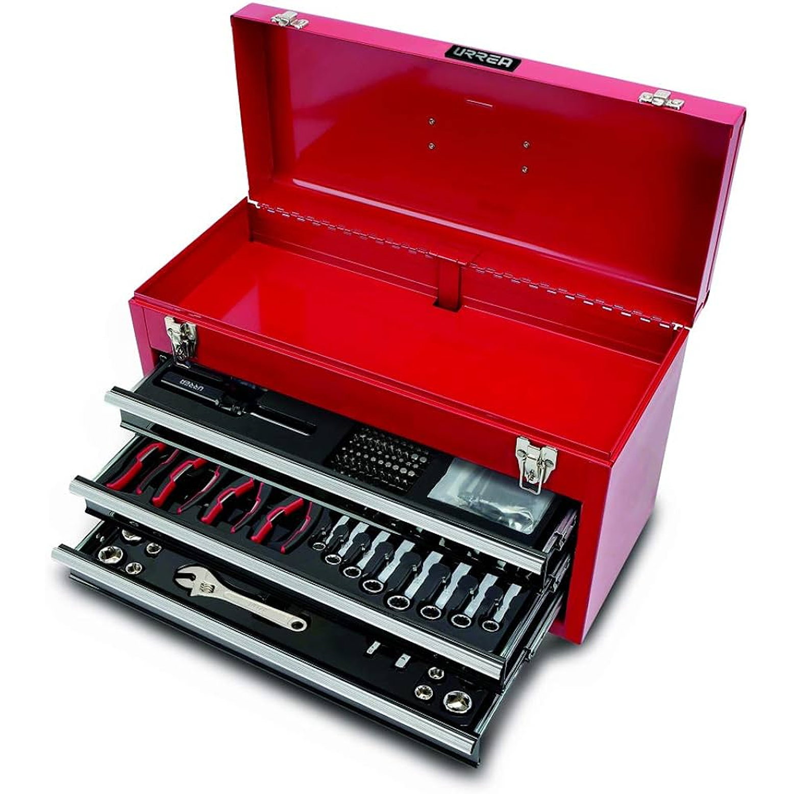 Juego combinado de herramienta en caja metálica, 178 piezas 1