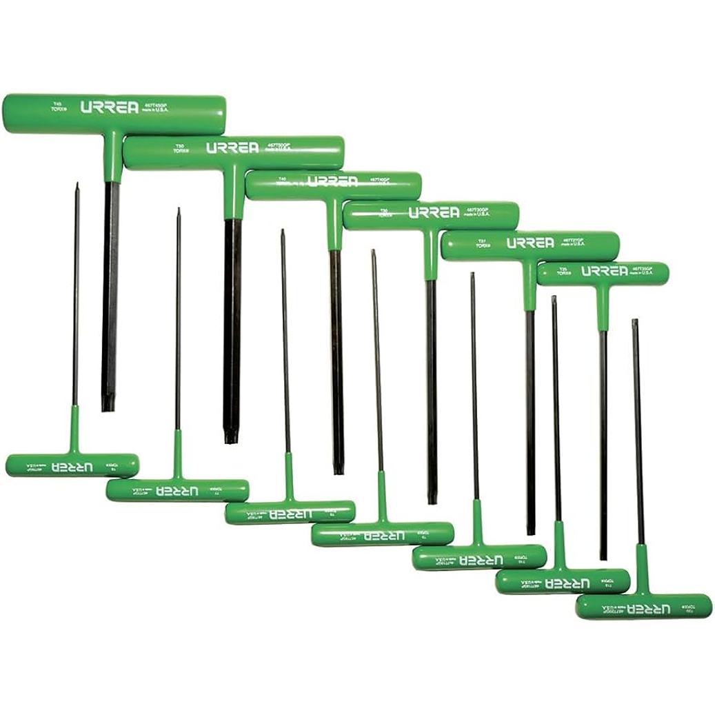 Juego de llaves hexagonales cortas tipo 