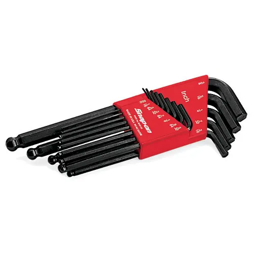 JUEGO DE LLAVES SNAP ON T/BOLA .050 3/8 1