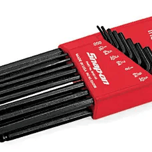 JUEGO DE LLAVES SNAP ON T/BOLA .050 3/8