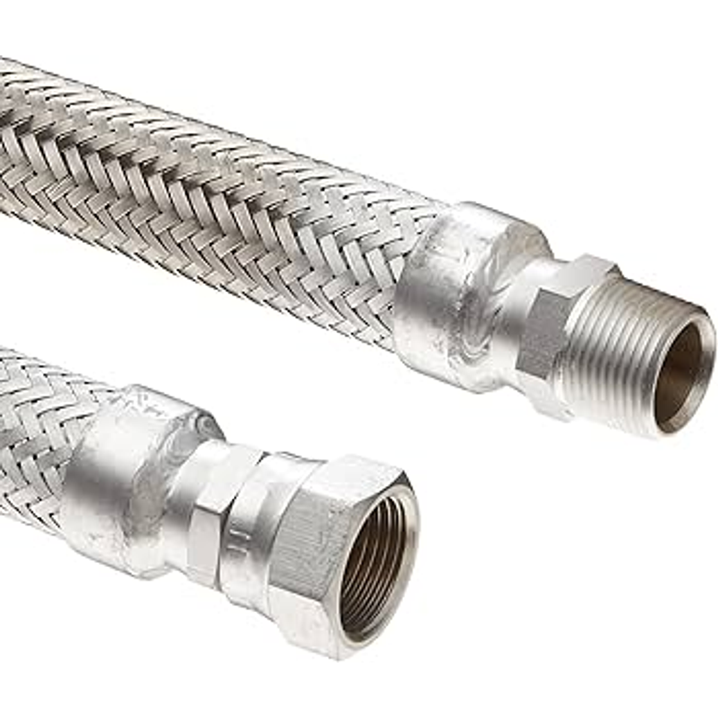 KIT MANGUERA METALICA 73236   919 8 X .50 CON CONEXION 10691N 8 8 Y  ADAPTADOR 8 8 FTX 1