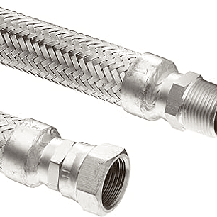 KIT MANGUERA METALICA 73236   919 8 X .50 CON CONEXION 10691N 8 8 Y  ADAPTADOR 8 8 FTX