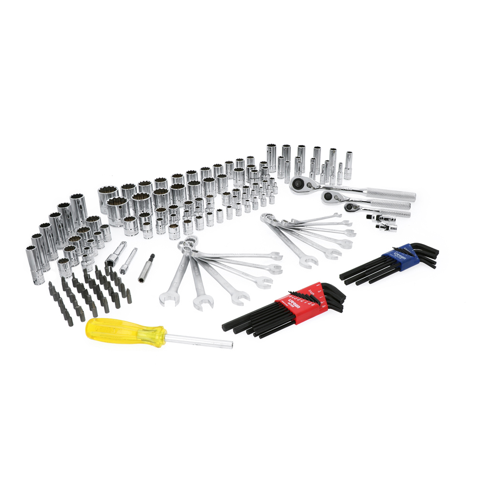 Juego combinado de herramienta en maletín plástico, 170 piezas 1