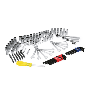 Juego combinado de herramienta en maletín plástico, 170 piezas