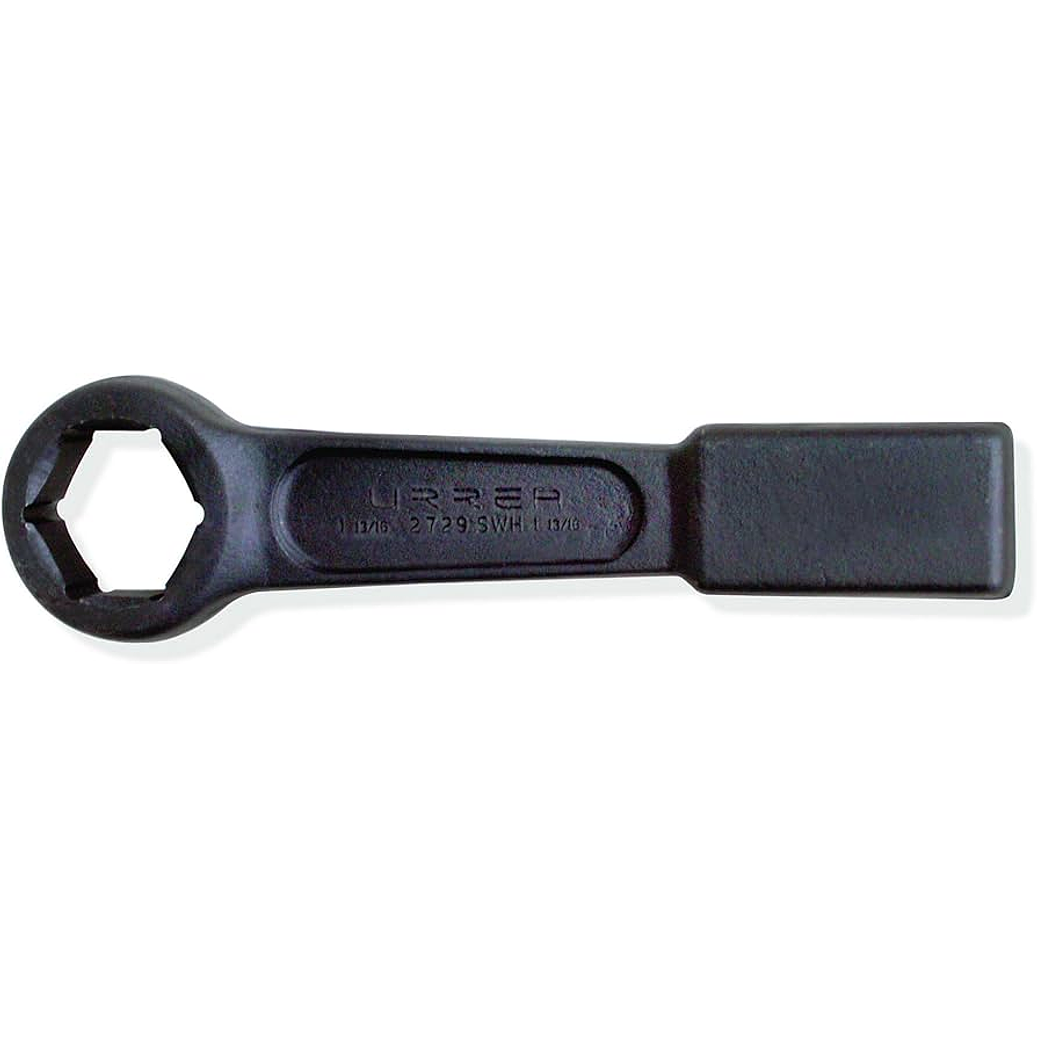 Llave de golpe plana fosfatizada en pulgadas, 6 puntas, 3/4