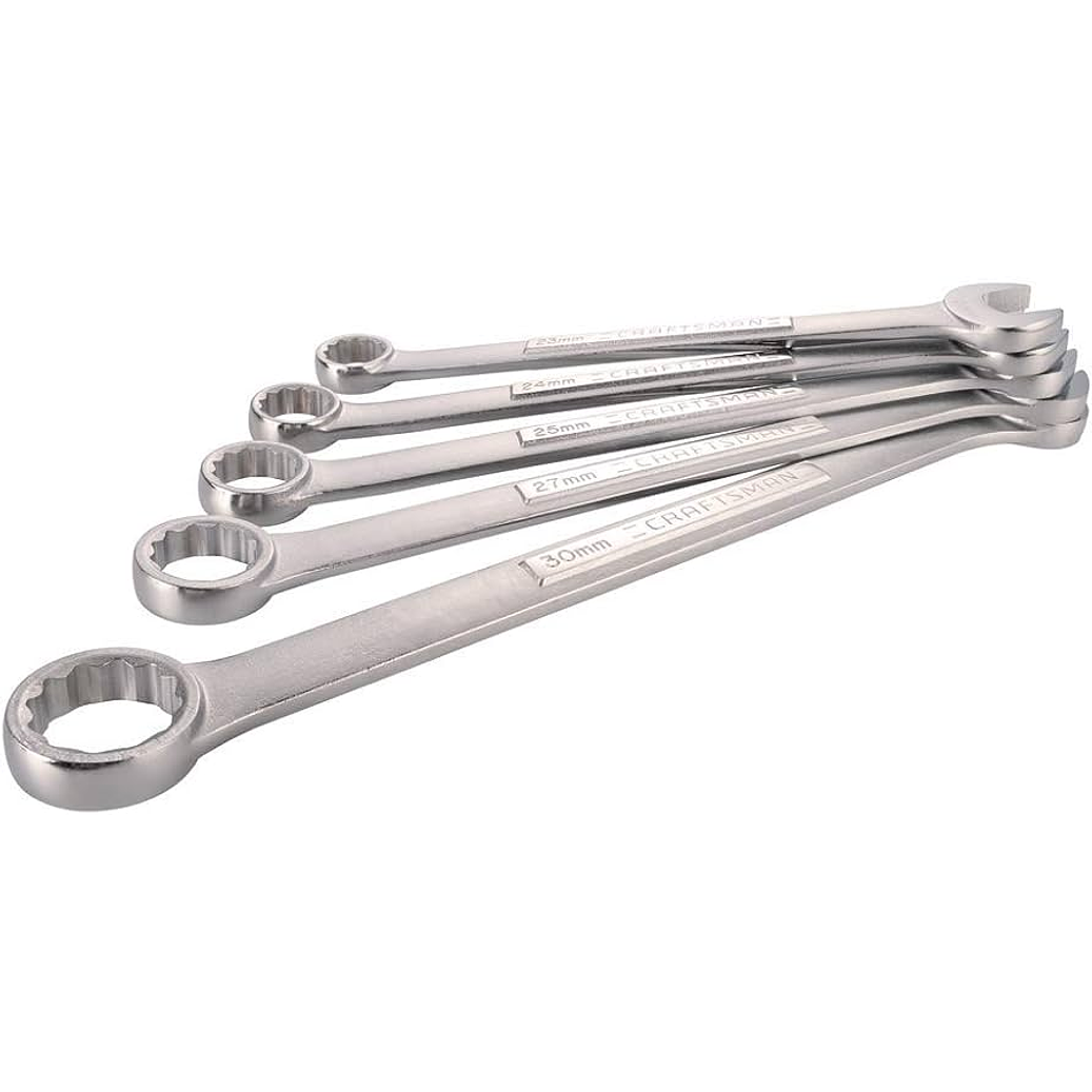 JUEGO DE LLAVES COMBINADAS MILIMETRICAS 5 PIEZAS 1