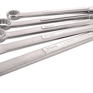 JUEGO DE LLAVES COMBINADAS MILIMETRICAS 5 PIEZAS