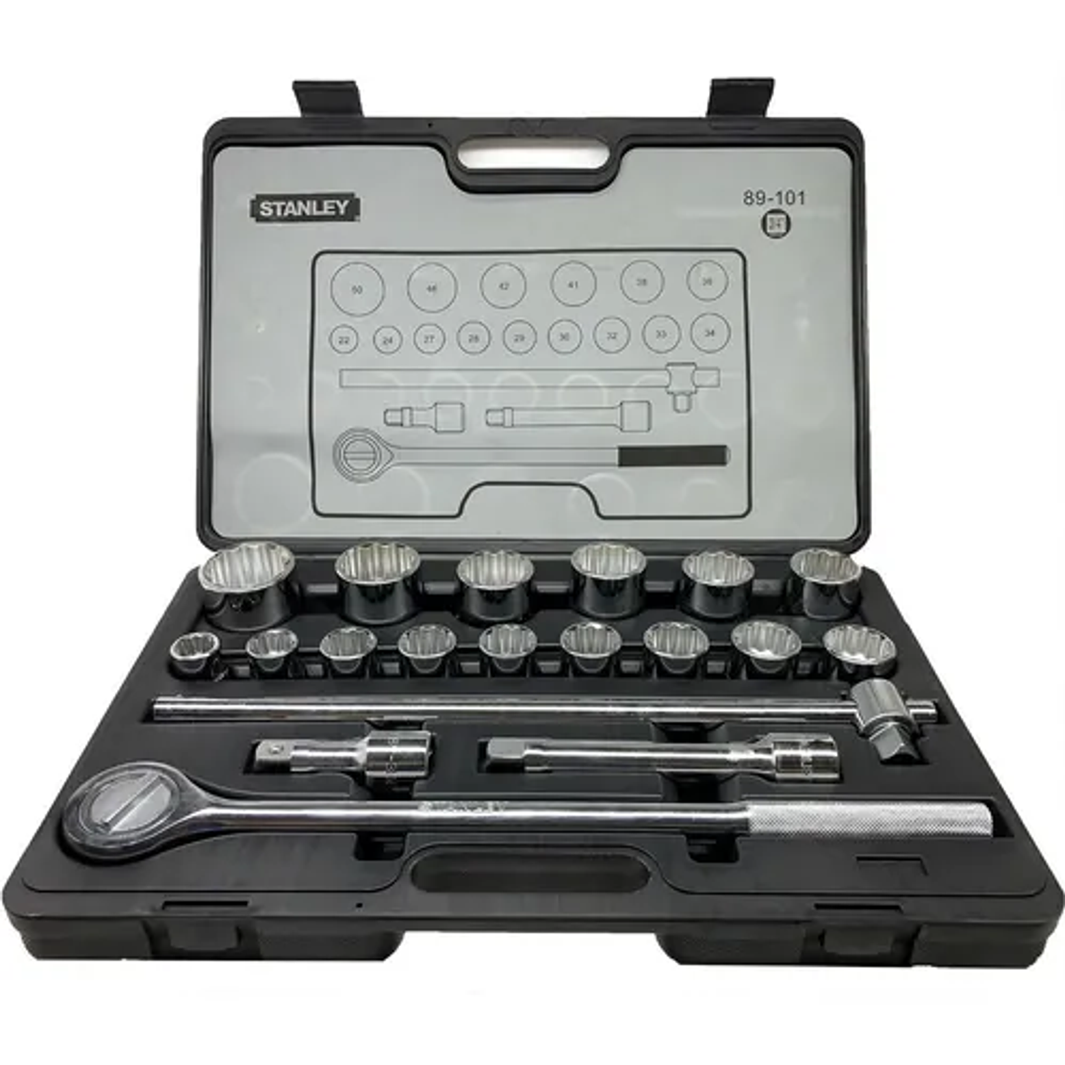 JUEGO DE DADOS IMPACTO  ENTRADA 1/2 19 PIEZAS 1