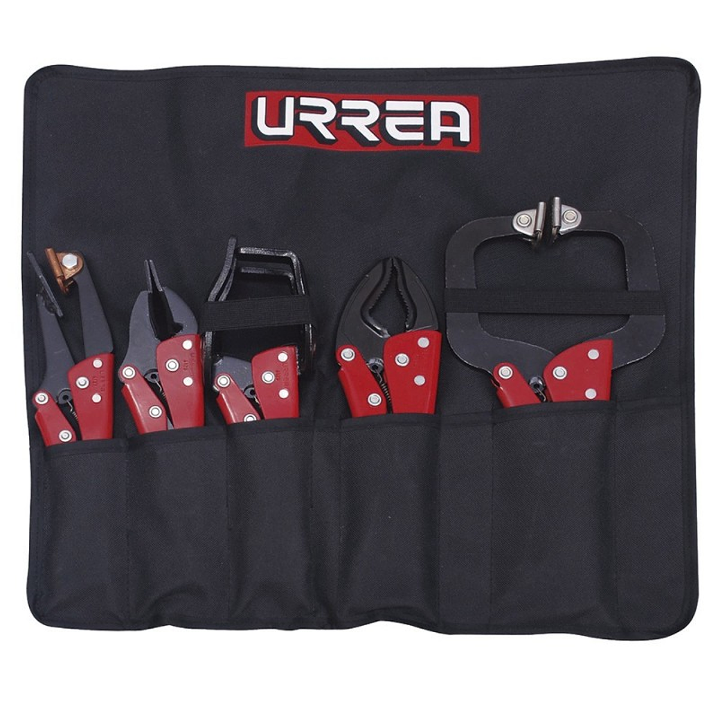 Juego de pinzas de presión para soldador, 5 piezas 1