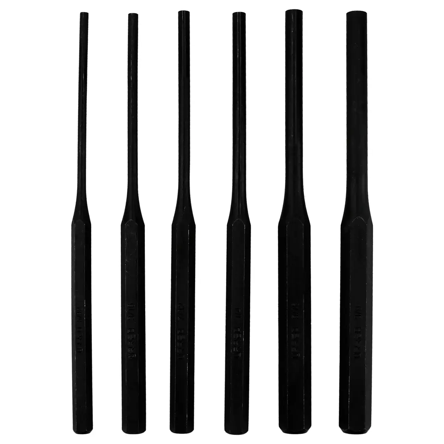 Juego de punzones extra largos, 6 piezas 1