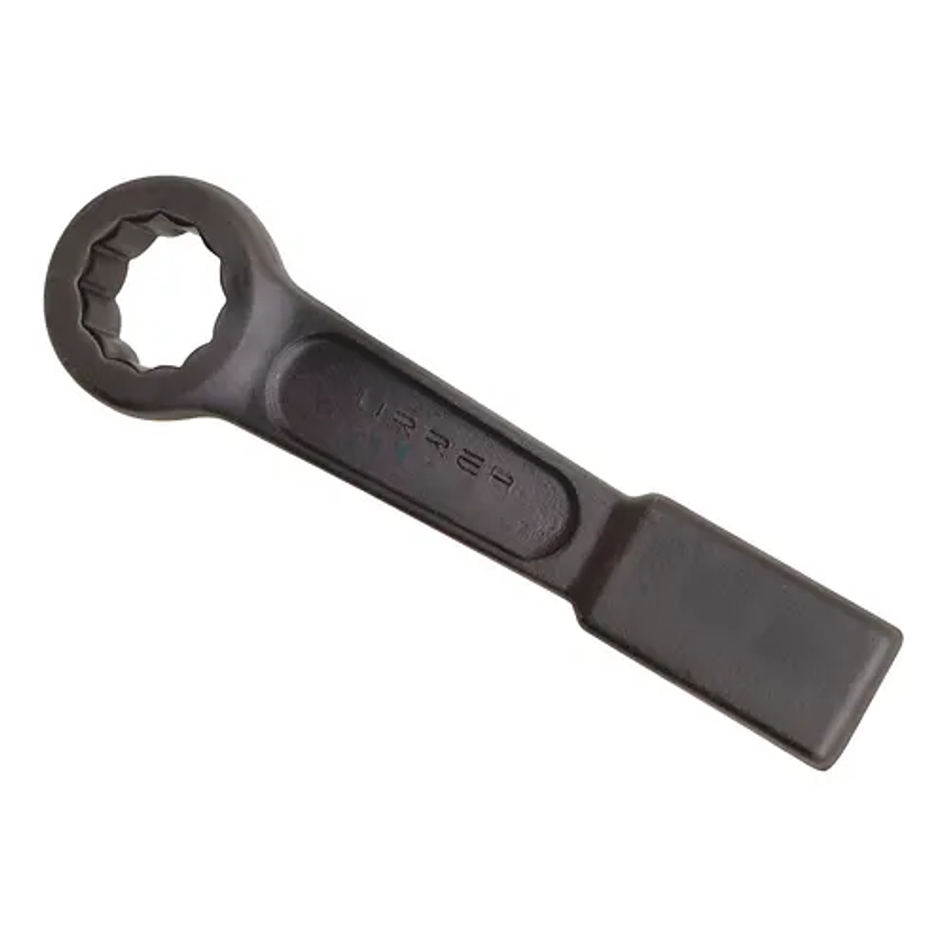 Llave de golpe plana fosfatizada en pulgadas, 6 puntas, 7/8