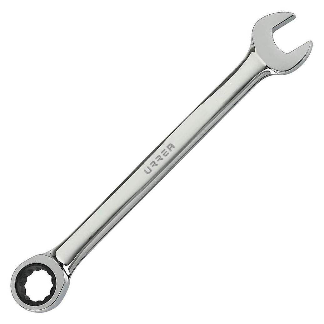 Llave combinada pulido espejo de matraca métrica, 12 puntas, 7 mm 1