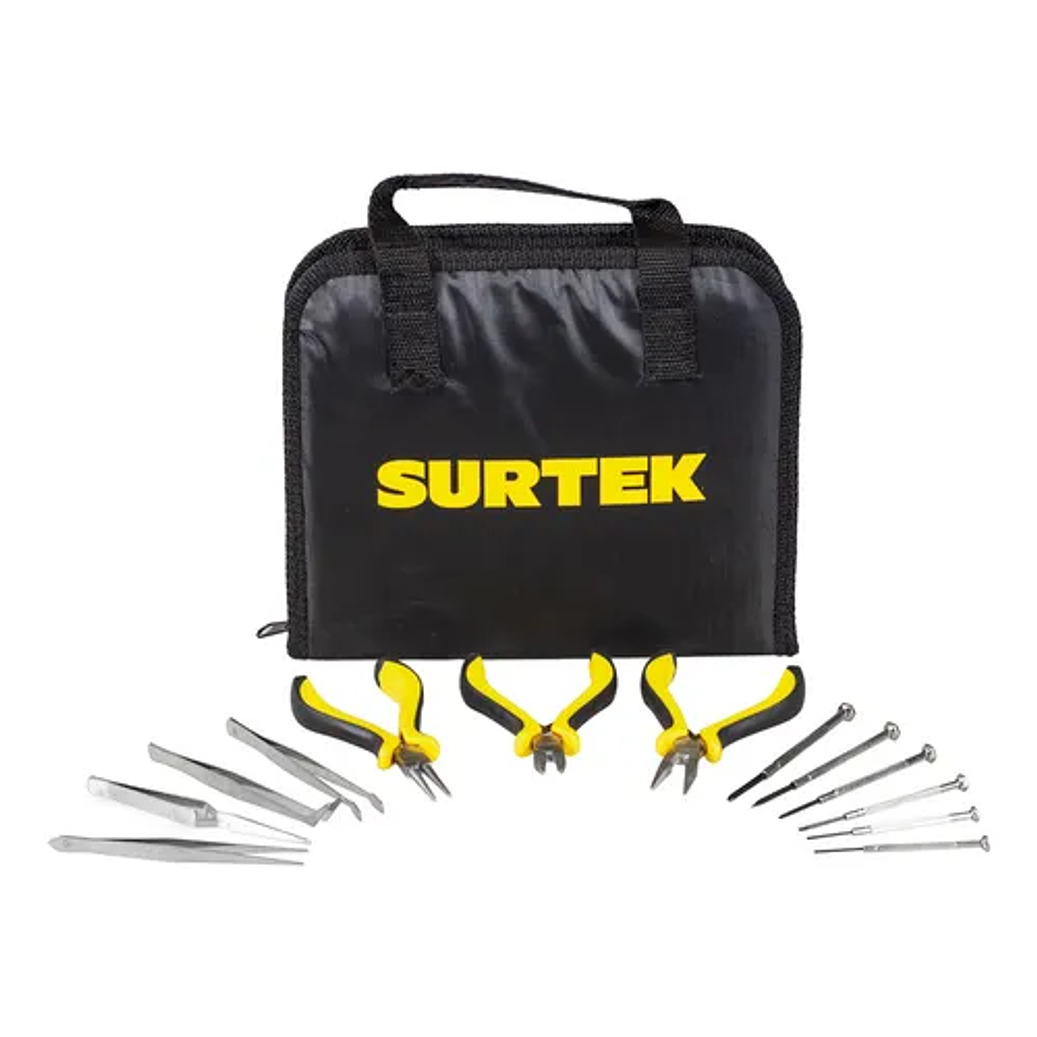 Juego combinado de herramientas de precisión, 14 piezas 1