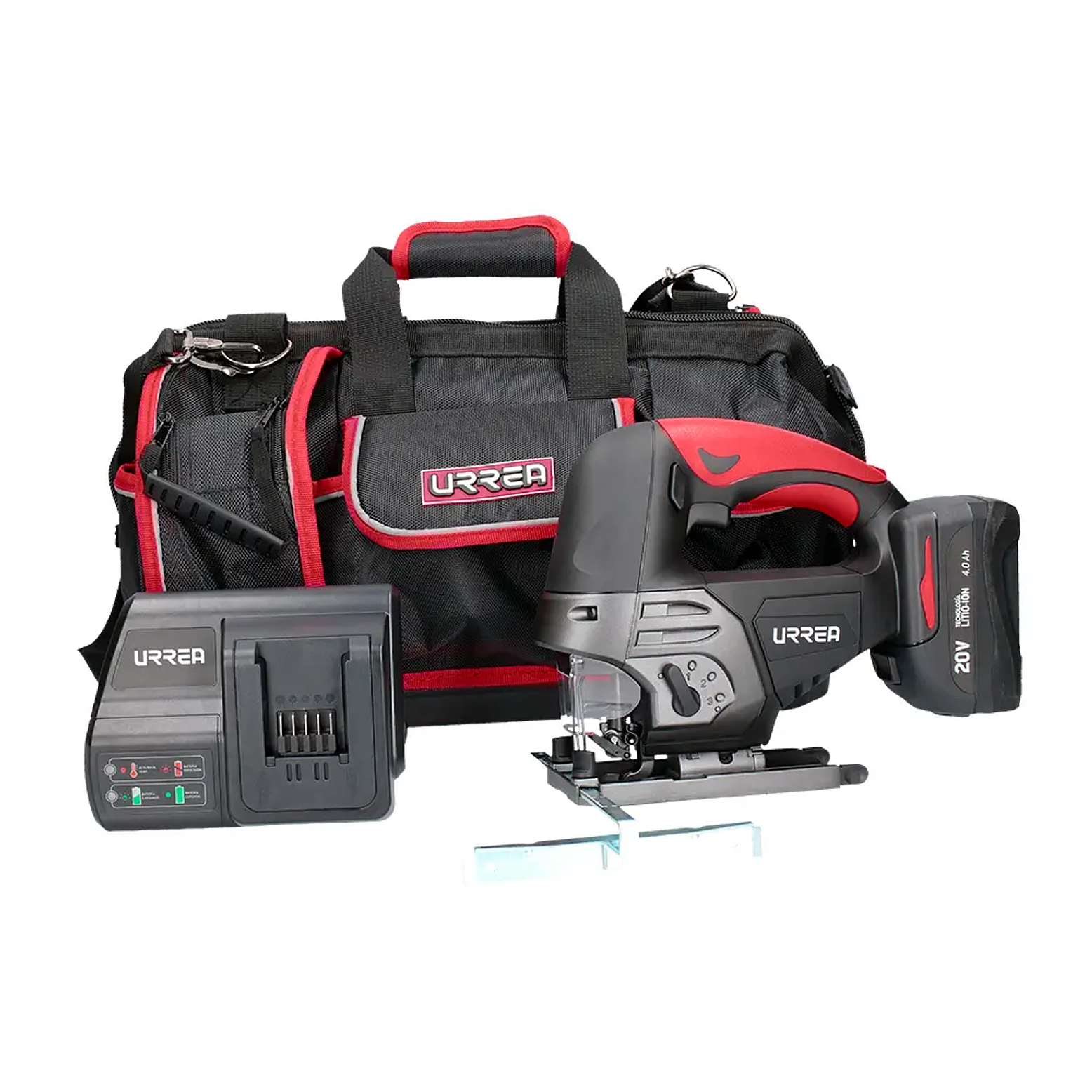 Juego de sierra caladora a batería Litio ion 20 V, 4 piezas 1