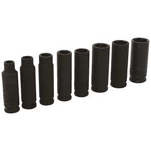 JUEGO DE DADOS IMPACTO MAGNETICOS 6 PUNTAS 3/8 1/4 9/16