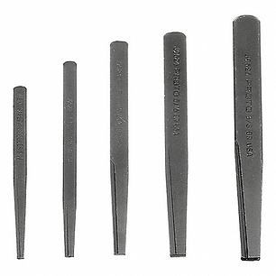 JUEGO DE EXTRACTORES PARA TORNILLO 5 PIEZAS