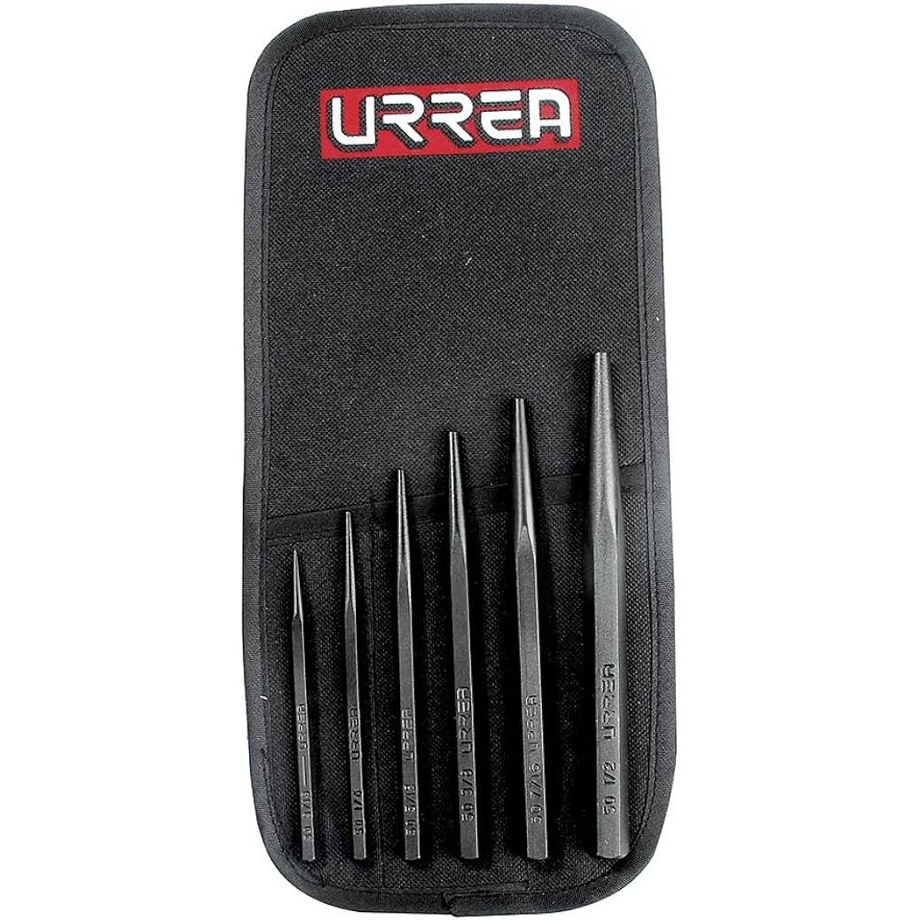 Juego de punzones guía botador cortos, 6 piezas 1