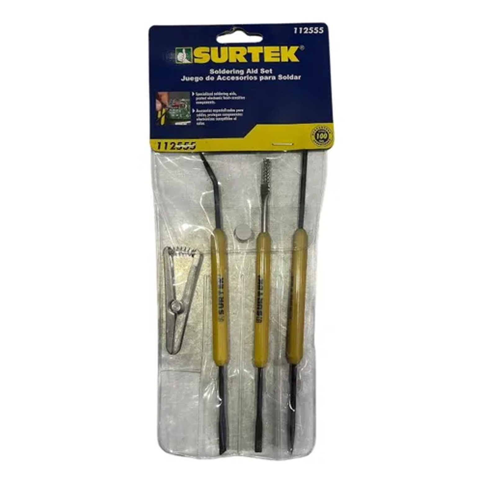 JUEGO DE ACCESORIOS PARA SOLDAR 4 PIEZAS 1