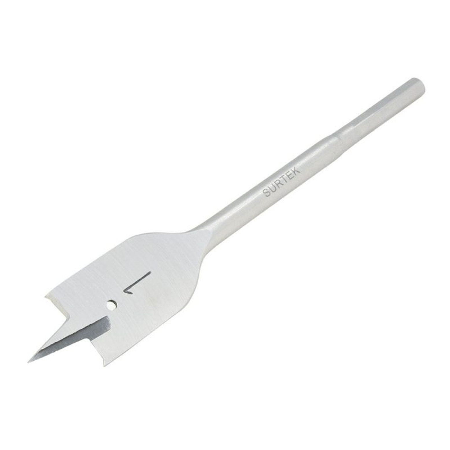 Broca para madera de acero al carbono tipo manita 1/2