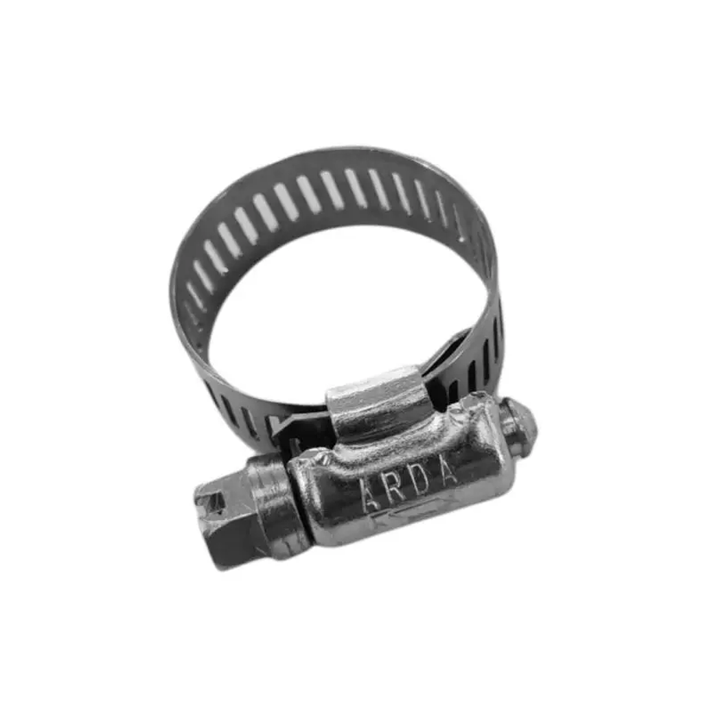 ABRAZADERA SINFÍN # 16 ACERO INOXIDABLE 1