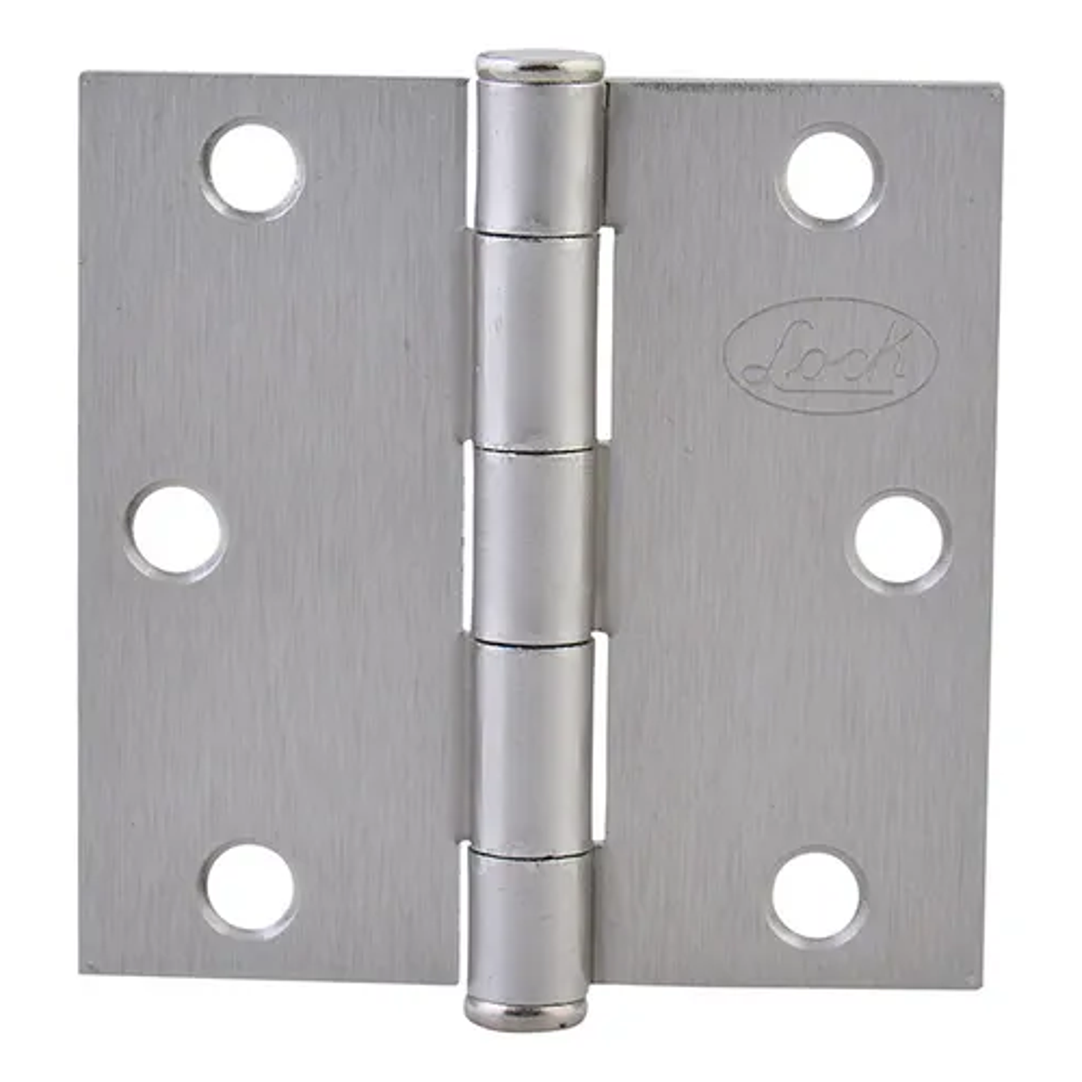 BISAGRA CUADRADA NIQUEL SATINADO 2 1