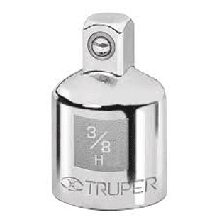 ADAPTADOR PARA MATRACA DE CUADRO 3/8' A CUADRO 1/4'