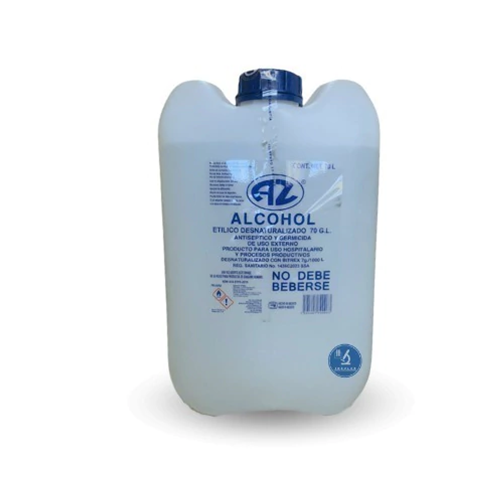 ALCOHOL ETILICO INDUSTRIAL (PORRON 20LTS) 1