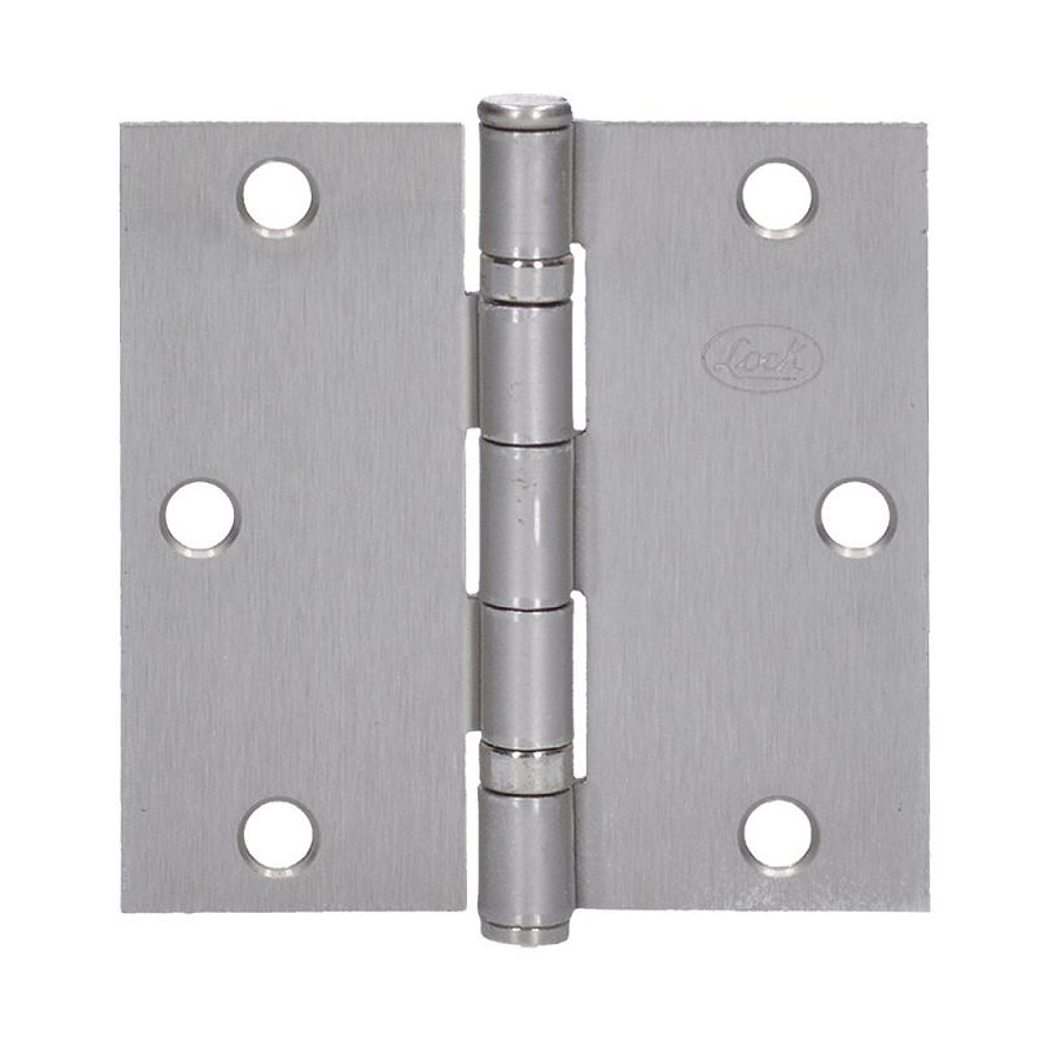 BISAGRA CUADRADA NÍQUEL SATINADO 4