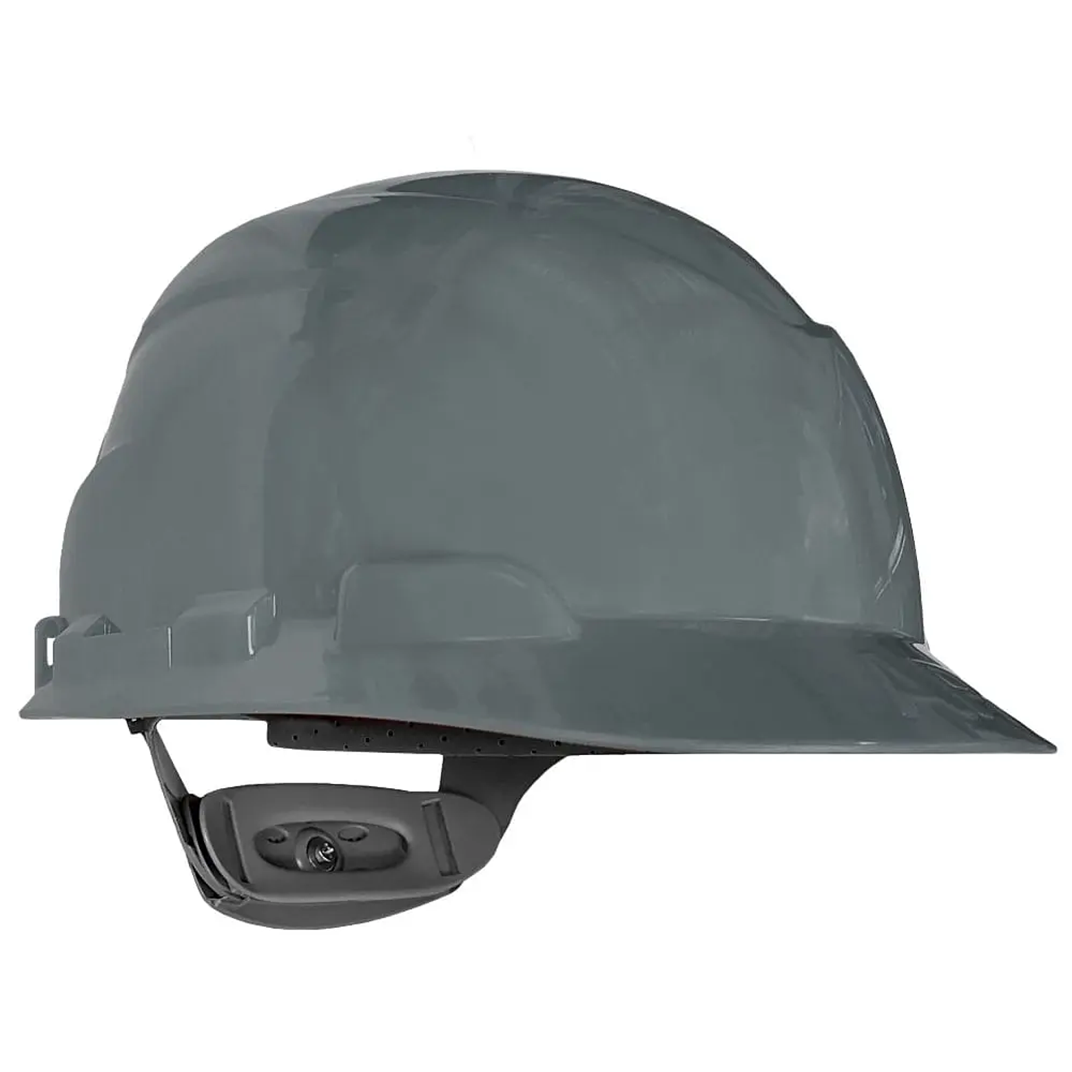 CASCO CON SUSPENSION PLASTICA 4 PUNTOS AJUSTE RAPIDO COLOR GRIS 1