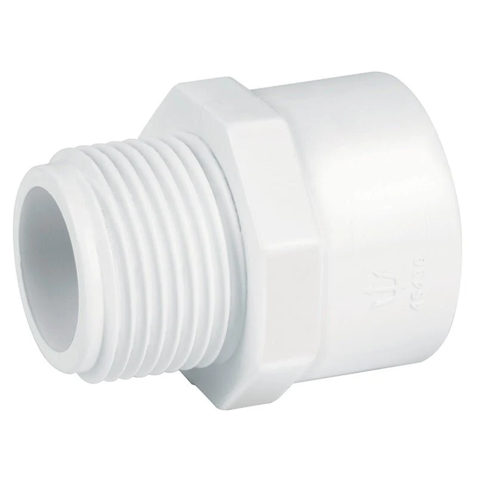 CONECTOR PVC MACHO DE 1