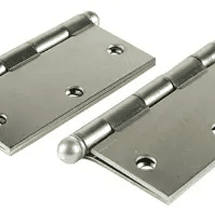 BISAGRA CUADRADA PARA SUELO CABEZA BOLA L.2