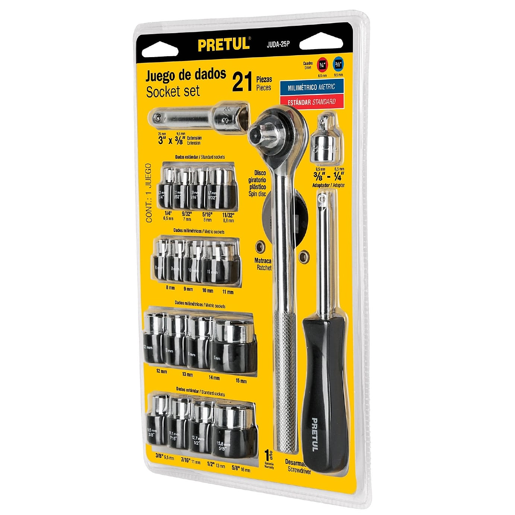 AUTOCLE RATCHET JUDA 25P 1