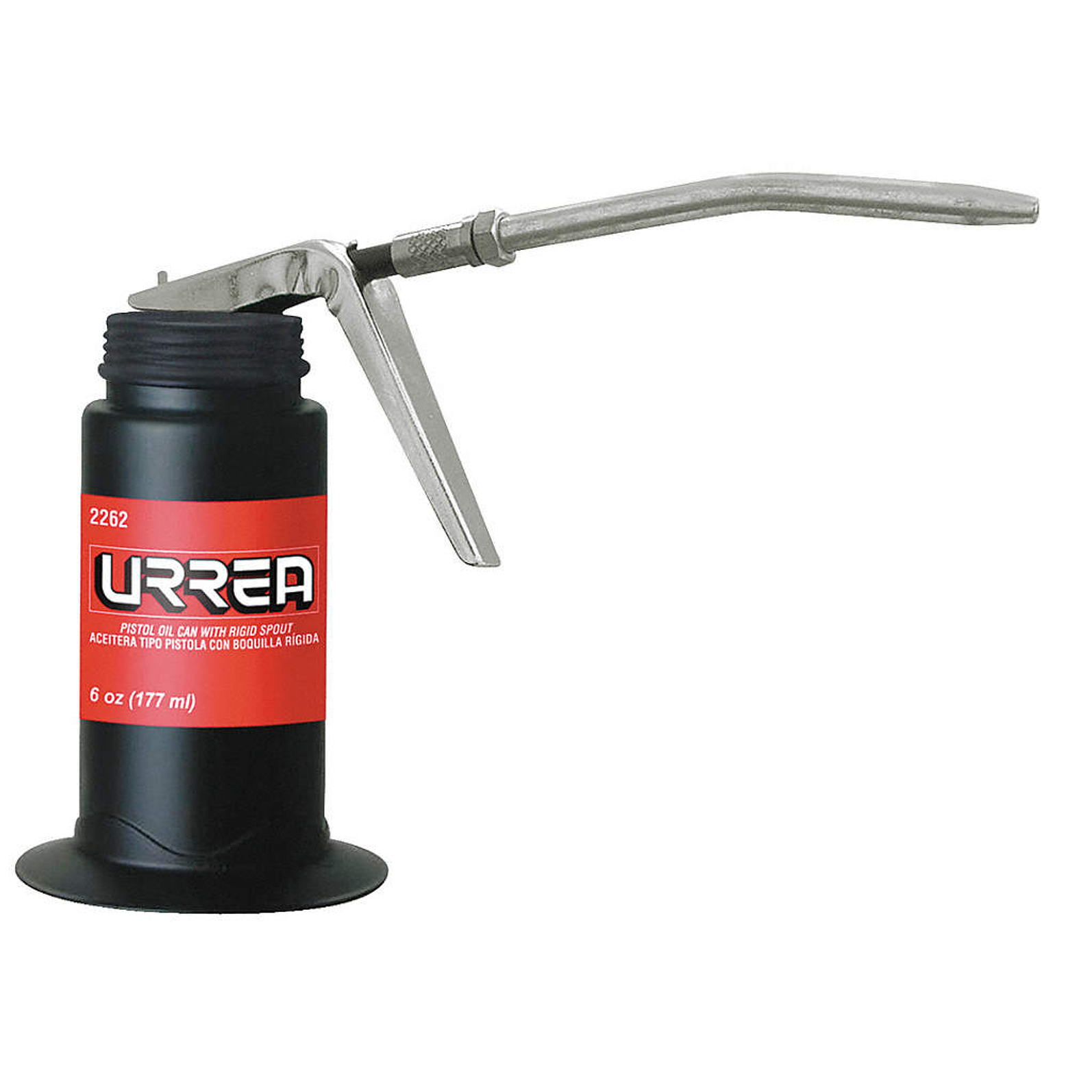 ACEITERA RIGIDA TIPO PISTOLA, 6 ONZAS 1