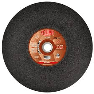 DISCO ABRASIVO CORTE PARA METAL DE 14 X 3/32 X 1