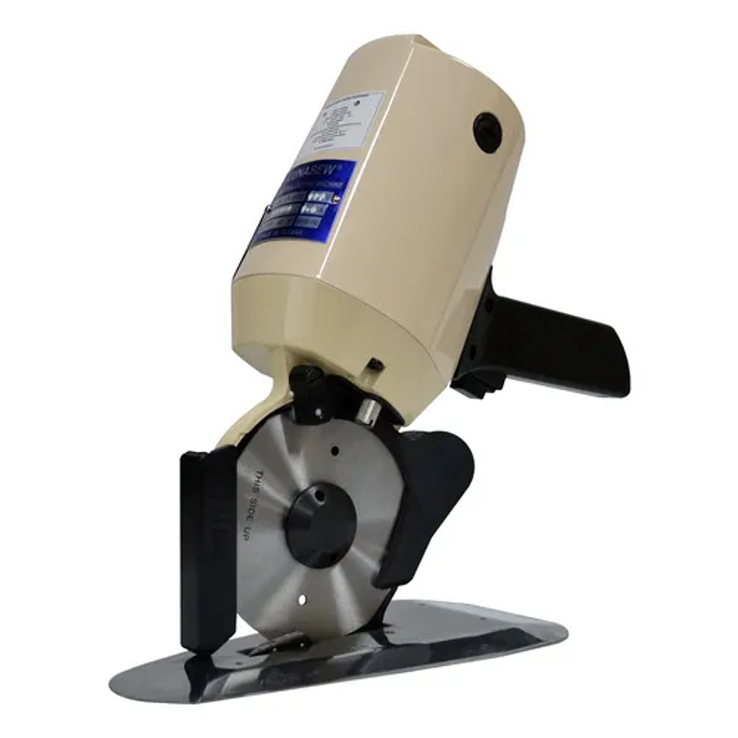 CORTADORA DE TELA DE CUCHILLA 4IN CON MANGO 110V 1