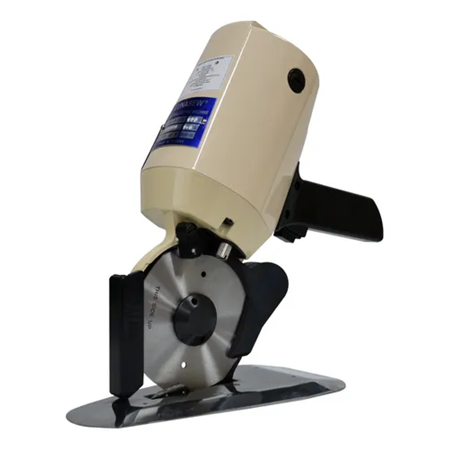 CORTADORA DE TELA DE CUCHILLA 4IN CON MANGO 110V 1