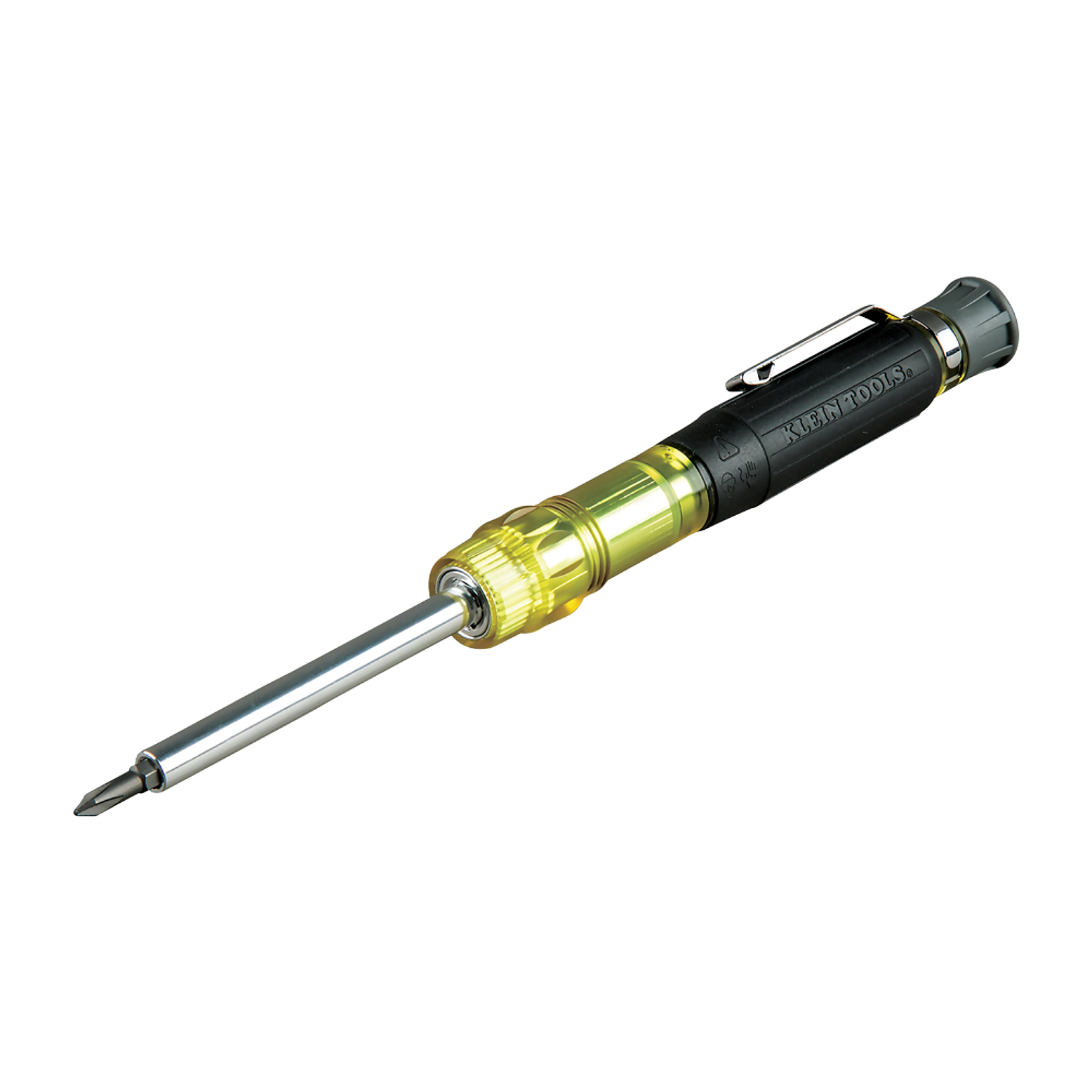 DESARMADOR MULTIPUNTA DE BOLSILLO PARA USO ELECTRÓNICO 4 EN 1 1