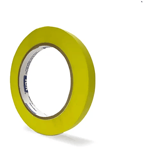 CINTA DE  MASKING AMARILLA 3/4