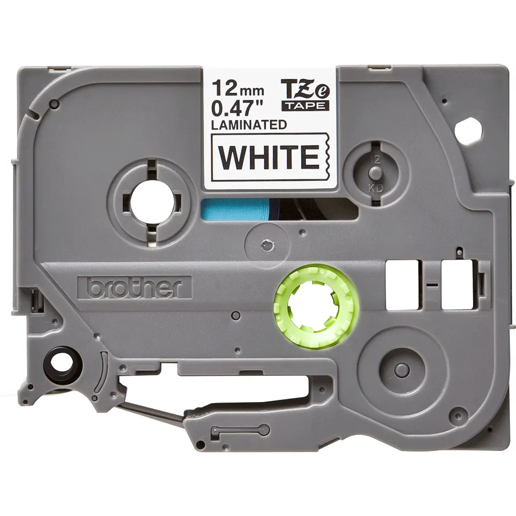 CINTA ORIGINAL BROTHER TZE231 NEGRO/BLANCO 12MM PT320/340/520/540 1