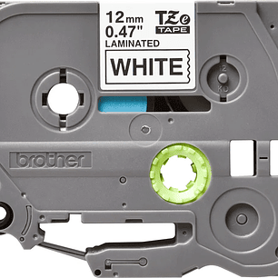 CINTA ORIGINAL BROTHER TZE231 NEGRO/BLANCO 12MM PT320/340/520/540